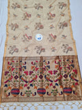 Kalash Linen Paithani Saree- BV8 E
