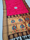 Kalanjani Semi Paithani Saree- BV7 C
