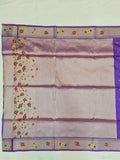 Shuka Tussar Paithani Saree- BV8 A