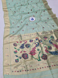 Sunaina Cotton Paithani Saree- TE3 B
