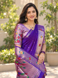 Shuka Tussar Paithani Saree- BV9 A