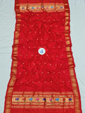 Pure Silk Paithani Dupatta  - 100% Handmade