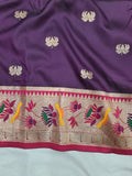 Lotus Border Paithani Saree- VV5 C