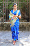 Nauvari Paithani Saree - 9 yards Soft NB34 A