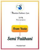 Rukmini Mahlsa Paithani saree- RF2 D