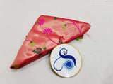 Paithani Blouse Fabric - Superior Quality, Soft Golden Zari Fabric- 1 Meter PF1 E