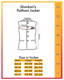 Paithani Jacket- Golden & Red Zari (12 to 14 yr) Size 34