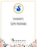 Vasundara Nauvari Paithani saree 9 Yards- SK10 B