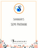 Shankari Brocket Big Border Paithani Saree- MB7 I Soft