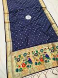 Shankari Paithani Dupatta - Golden Zari Weaving NB 11 A