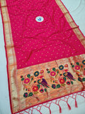 Shankari Paithani Dupatta - Golden Zari Weaving NB 11 D