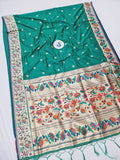 Shankari Brocket Big Border Paithani Saree- MK7 E Soft