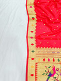 Shankari Paithani Dupatta - Golden Zari Weaving NB32  A