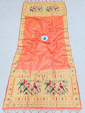 Shankari Paithani Dupatta - Golden Zari Weaving NB32  C