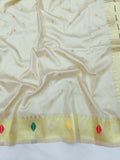 Shankari Paithani Dupatta - Golden Zari Weaving NB32  F