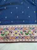 Shankari Brocket Big Border Paithani Saree- MB7 I Soft