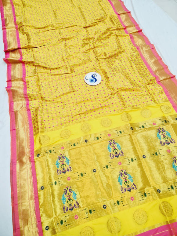 Maharani Semi Paithani Saree NB41 G