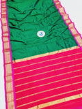Pure Silk Kadiyal Patte Pallu - Powerloom SLV4 B
