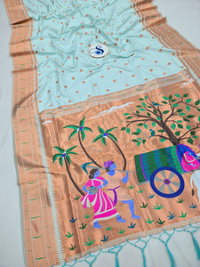 Annapurna Semi Paithani Saree- YS2 H